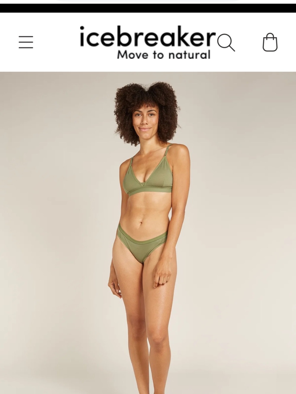 Women's Merino 150 Siren Bra by icebreaker - Picture 7 of 10
